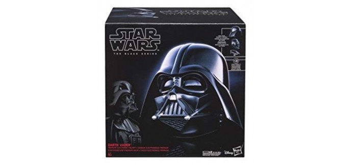 Fnac: Casque électronique Star Wars Black Series Dark Vador à 78,93€