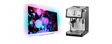Netto: 1 TV OLED 4K UHD Philips, 25 machines à café DeLonghi à gagner 