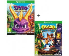Cdiscount: Pack 2 jeux Xbox One : Spyro Reignited Trilogy + Crash Bandicoot N-SANE Trilogy à 49,99€