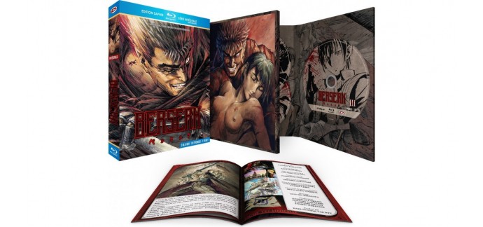 Anime Store: Coffret Blu-ray + Livret Berserk l'Intégrale Edition Saphir à 12,95€