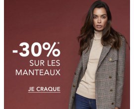Etam: 30% de réduction sur tous les pulls et les manteaux