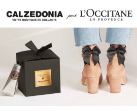 L'Occitane: 3 Paires de chaussettes Calzedonia + 1 crème pieds Karité offertes dès 15€ d'achat