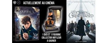 Ciné Média: Un DVD + une figurine Collector Niffleur du film "Les Animaux Fantastiques" à gagner