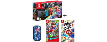 Cdiscount: Console Nintendo Switch Mario Kart 8 Deluxe + 2 jeux + Housse à 399,99€ 