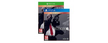 Amazon: Jeu PS4 / Xbox One Hitman 2 Gold Edition à 67,13€ 