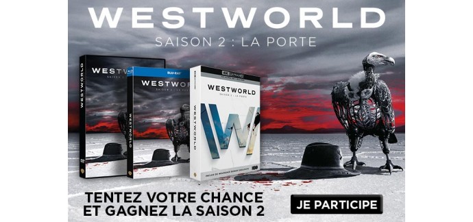 Allociné: 10 DVD de la saison 2 de "Westworld" à gagner 
