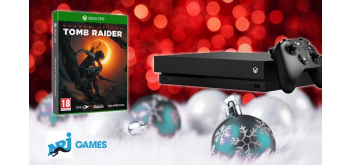 NRJ Games: Une console Xbox One X  + le jeu Shadow Of The Tomb Raider à gagner 