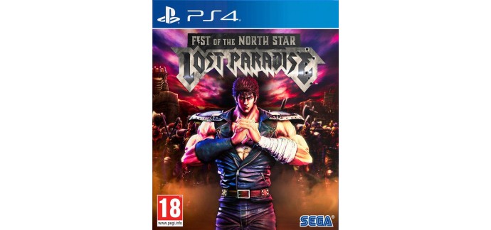 Amazon: Jeu PS4 Fist of The North Star: Lost Paradise - Kenshiro Edition à 35,99€ 