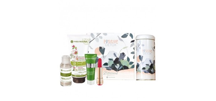 Yves Rocher: Le coffret Botanical Beauty Box : Positive Detox à 19,90€ au lieu de 51€