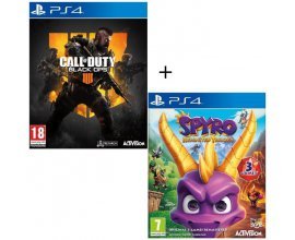 Cdiscount: Pack 2 jeux PS4 : Call of Duty Black OPS 4 + Spyro Reignited Trilogy à 60,99€