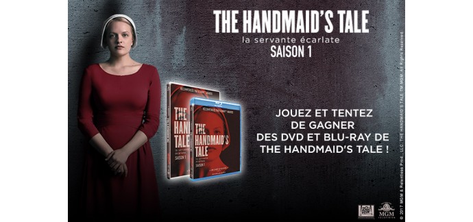 Allociné: Des DVD de la série "The Handmaid's Tale" Saison 2 à gagner 