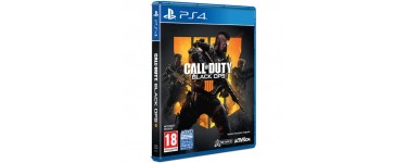 Auchan: Jeu PS4 Call Of Duty Black OPS 4 à 39,99€ 