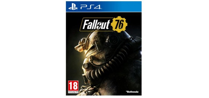 Micromania: Jeu PS4 Fallout 76 à 29,99€ au lieu de 69,99€