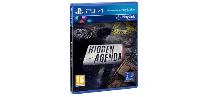 Cdiscount: Jeu PS4 Hidden Agenda à 4,83€ 