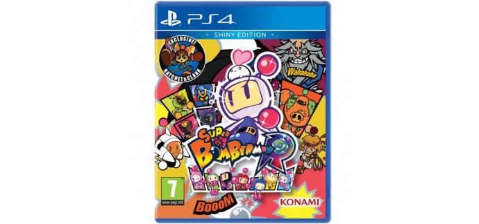 Amazon: Jeu PS4 Super Bomberman R: Shiny Edition à 19,99€ 