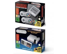Cdiscount: Console Nintendo Classic Mini NES + Nintendo Classic Mini Super Nintendo à 119,99€