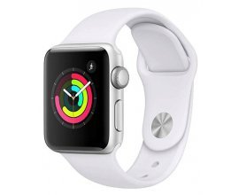 Amazon: Apple Watch Series 3 en Aluminium Argent de 38 mm avec Bracelet Sport Blanc à 251,99€