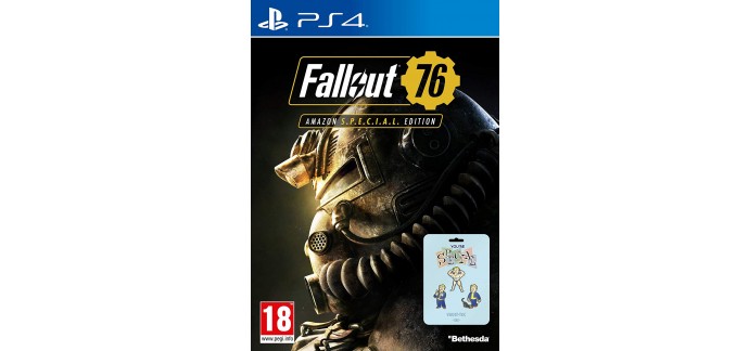 Amazon: Jeu PS4 / Xbox One Fallout 76 Amazon S.P.E.C.I.A.L édition + 3 Pins à 29,99€ 