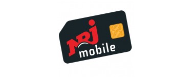 NRJ Mobile: Forfait mobile Appels, SMS et MMS illimités + 100Go d'Internet à 9,99€/mois