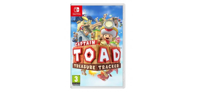 Amazon: Jeu Nintendo Switch Captain Toad Treasure Tracker à 27,92€