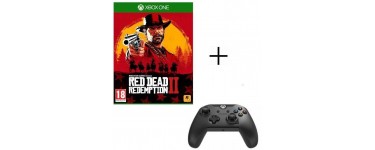Cdiscount: Jeu Xbox One Red Dead Redemption 2 + Manette PDP Afterglow Noire à 69,99€
