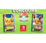 Wapiti Magazine: 4 jeux Nintendo Switch « Pokémon : Let’s Go, Pikachu » ou « Pokémon : Let’s Go, Evoli » à gagner