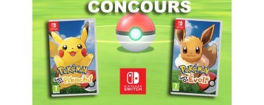 Wapiti Magazine: 4 jeux Nintendo Switch « Pokémon : Let’s Go, Pikachu » ou « Pokémon : Let’s Go, Evoli » à gagner