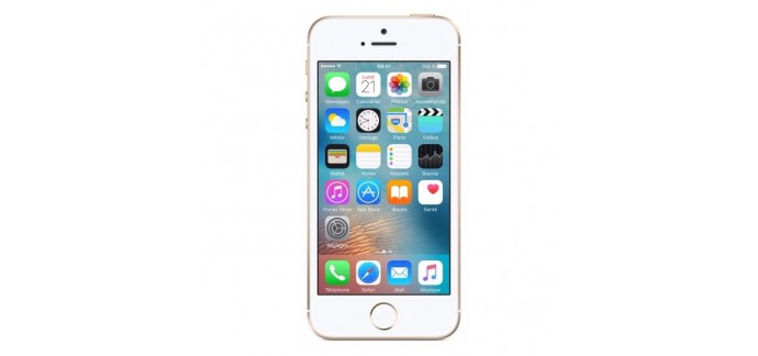 Cdiscount: Smartphone iPhone SE 128Go Or ou Or Rose à 279€