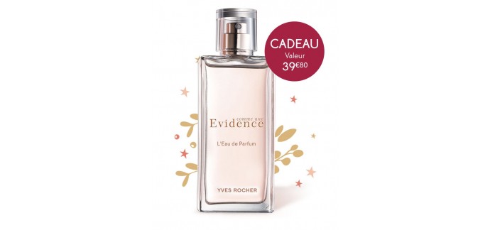 Yves Rocher: L’Eau de Parfum Comme Une Évidence 50ml offerte dès 15€ d’achat