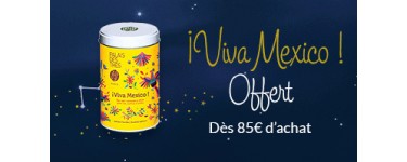 Palais des Thés: 1 boite de thé vert I Viva Mexico offerte dès 85€ d'achat