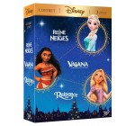 Amazon: Coffret 3 DVD Disney : Vaïana, Raiponce et La Reine des Neiges à 13,99€ au lieu de 25€