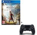 Cdiscount: Pack Assassin's Creed Odyssey Jeu PS4 + Manette DualShock 4 Noire à 59,99€ 
