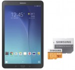 Auchan: Tablette SAMSUNG Tab E + Carte mémoire Micro SD EVO 64 Go + adaptateur SD à 149€