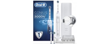 Amazon: Brosse à Dents Electrique Oral-B Genius 8000 par Braun à 122,61€