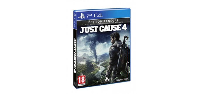 Amazon: Jeu PS4 - Just Cause 4 à 24.99€ au lieu de 69.99€