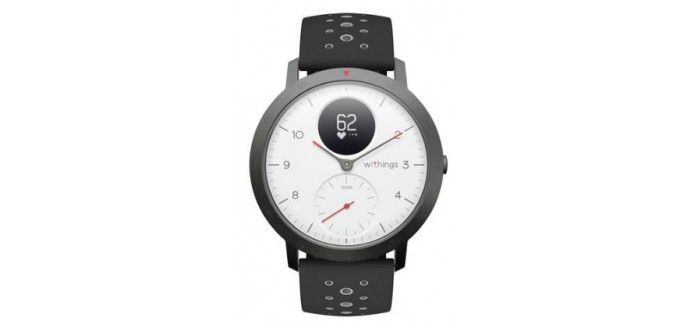 Darty: Montre connectée - Withings Steel HR Sport blanc à 159,99€