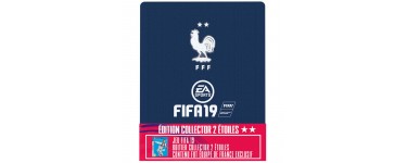 Micromania: Jeu PS4 FIFA 19 Edition Collector 2 étoiles à 49,99€ 