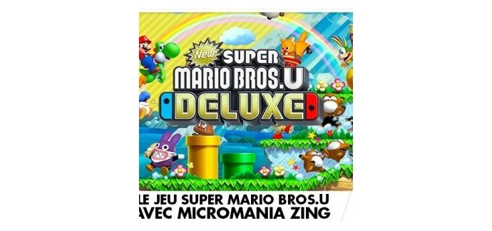 Virgin Radio: Des jeux New Super Mario Bros U Deluxe sur Nintendo Switch à gagner