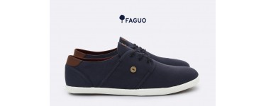 FAGUO: La paire de chaussure Faguo Cypress en coton en solde à 26€ au lieu de 65€