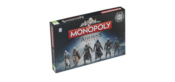 Fnac: Monopoly édition Assassin's Creed en solde à 10€ au lieu de 19,99€