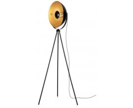 Cdiscount: Lampadaire trépied MOVIE Noir et doré en soldes à 29,99€