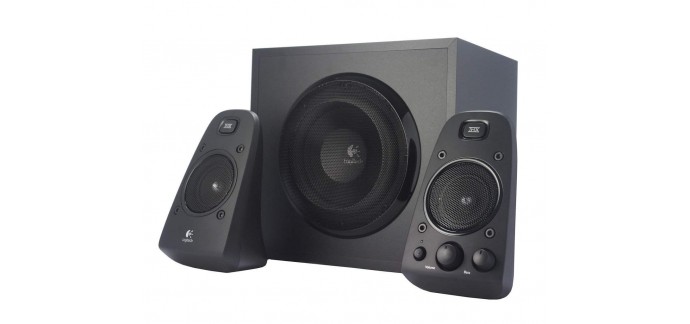 Amazon: Système de Haut-parleurs 2.1 200W Logitech Z623 Noir à 132.89€ au lieu de 199€