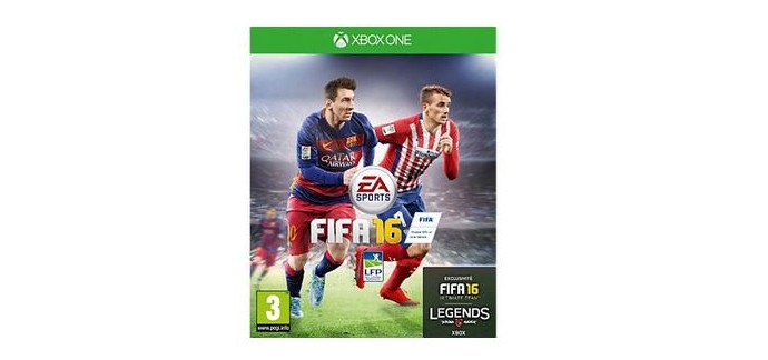 Boulanger: Jeu Xbox One FIFA 16 en solde à 0,99€ 