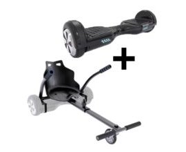 Rue du Commerce: Hoverboard 6.5" Wayglide 65s noir + kit kart pilot en solde à 99,90€ au lieu de 199,90€