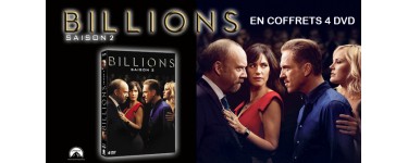 Ciné Média: 3 coffrets DVD de la série "Billions - Saison 2" à gagner