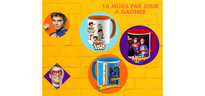 Nickelodeon: 10 Mugs Nickelodeon à gagner