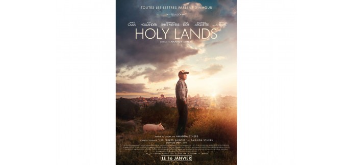 Magazine Maxi: Des lots de 2 places de cinéma pour le film "Holy Lands", 5 livres "Les Terres saintes" à gagner