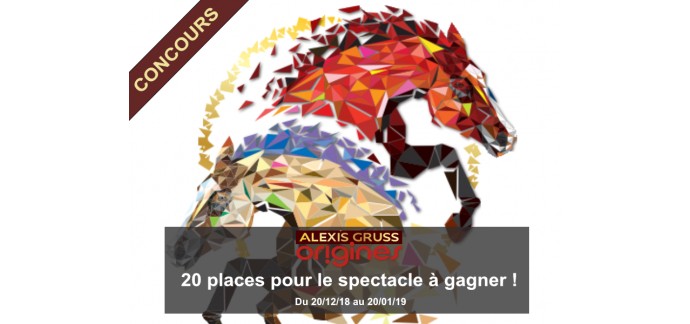 Enfant.com: 2 places pour le spectacle du Cirque Alexis Gruss le 9 février à Paris à gagner