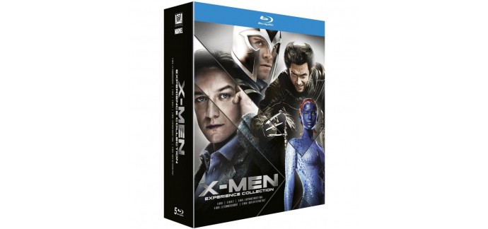 Fnac: Coffret X-men l'intégrale (5 films) blue ray en solde à 20€ au lieu de 39,99€