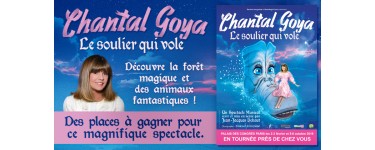 Gulli: 10 × 2 places cat.2 pour le spectacle de Chantal Goya le 2 février à Paris à gagner